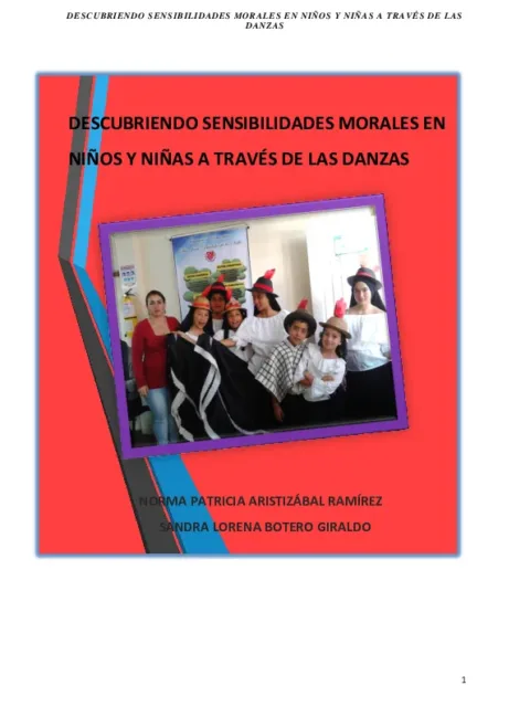 Descubriendo sensibilidades morales en niños y niñas a través de las danzas