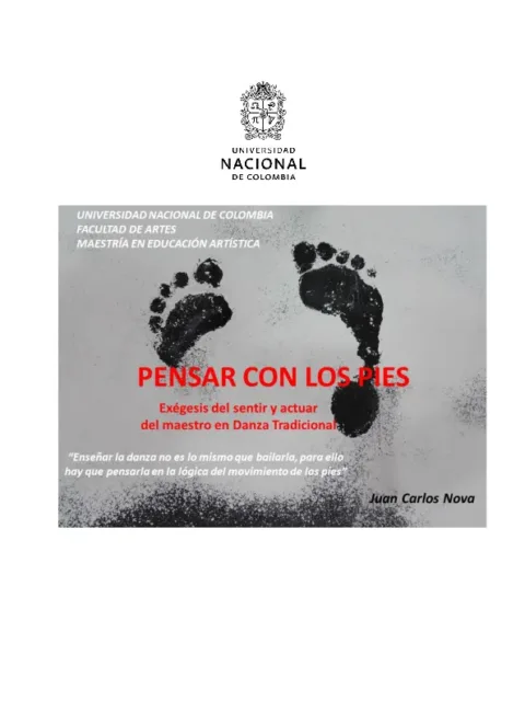 Pensar con los pies: exégesis del sentir y actuar del maestro en Danza Tradicional