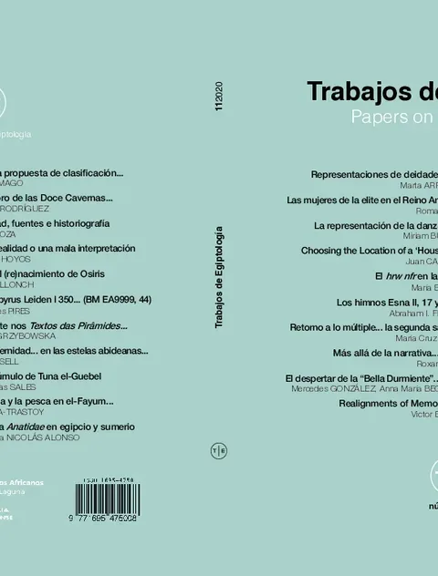 La representación de la danza en las tumbas tebanas privadas del Reino Nuevo egipcio