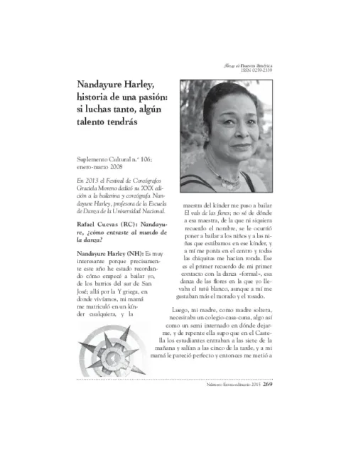 Historia de una pasión: si luchas tanto, algún talento tendrás