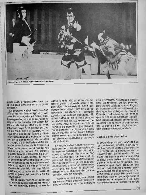 Teatro-Danza, la unidad original