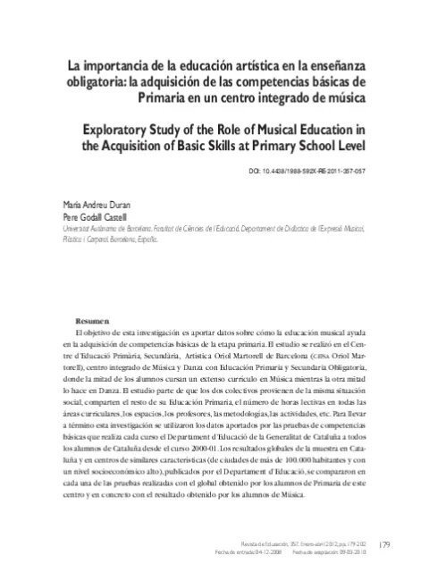 La importancia de la educación artística en la enseñanza obligatoria
