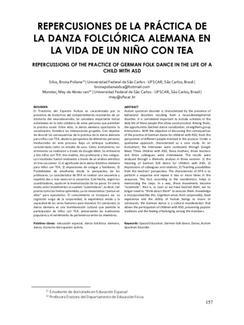 La actividad motriz en la práctica de la danza folclórica interandina ecuatoriana