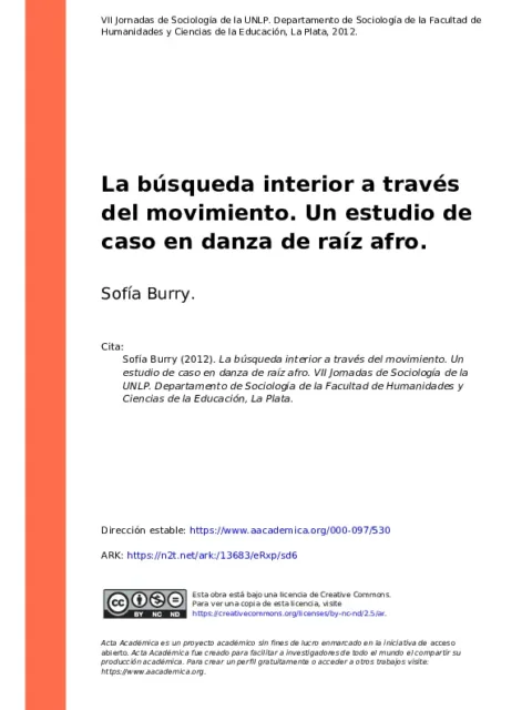 La búsqueda interior a través del movimiento