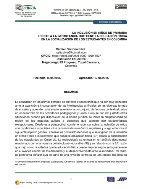 La danza en la socialización activa de los estudiantes
