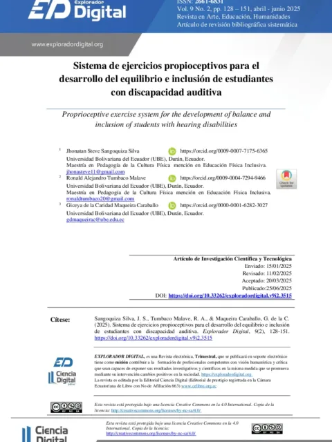 Ejercicios propioceptivos para prevenir el esguince del ligamento peroneoastragalino anterior en las estudiantes de ballet