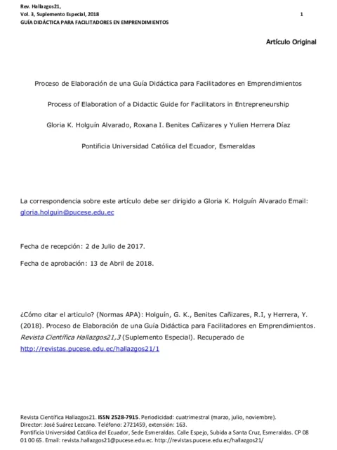 Elaboración de una guía didáctica de danza autóctona