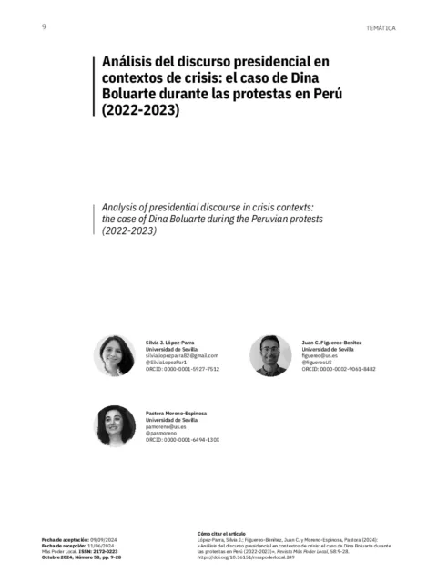 Poder y estudios de las danzas en el Perú
