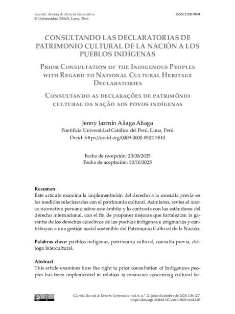 Atajo de Negritos: patrimonio cultural de la nación