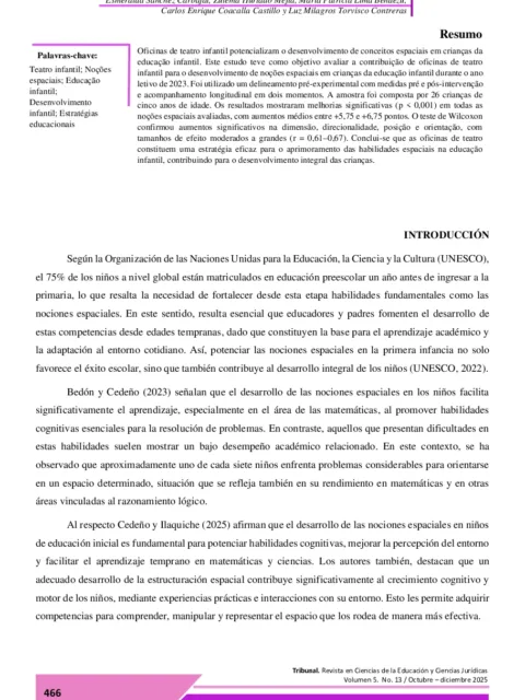 Danza infantil en el desarrollo de las nociones espaciales