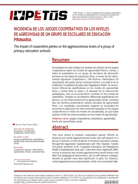 Incidencia de la bailoterapia en los niveles de estrés de un grupo de mujeres sedentarias