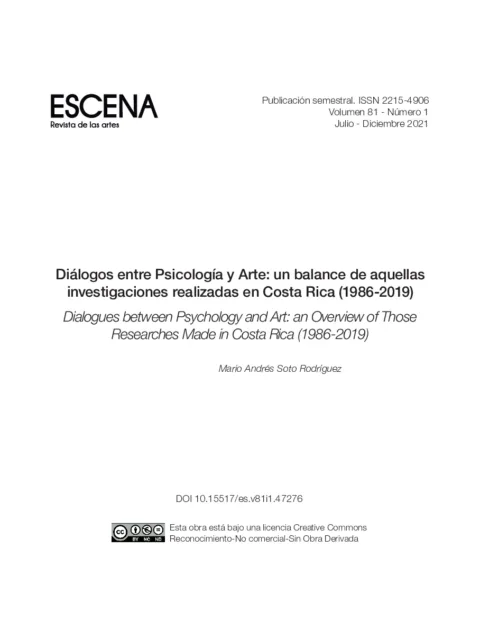 Psicología y arte