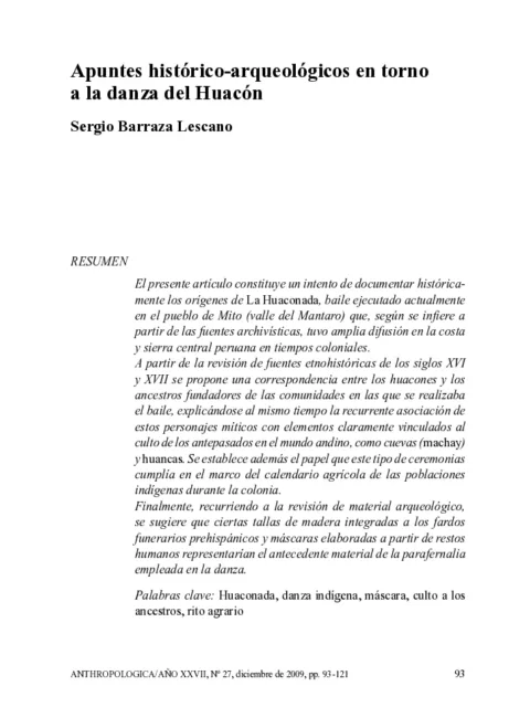 Danza 3 Apuntes