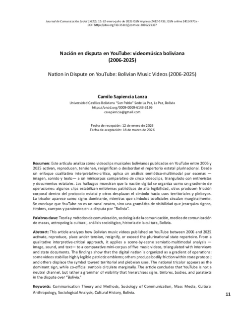 Análisis comparativo de la gramática corporal