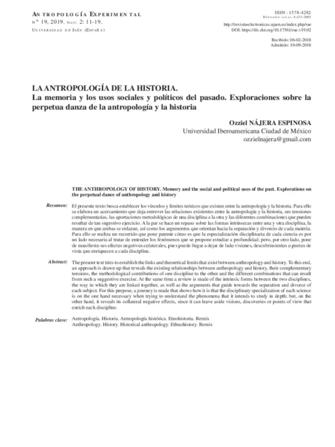 Antropología de la danza