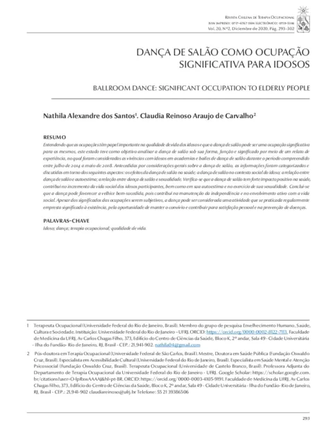 El baile de salón como ejercicio físico en los ancianos