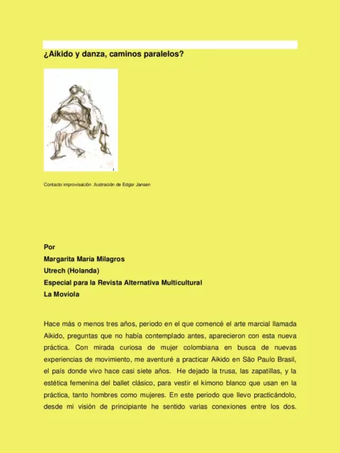 Caminos de danza