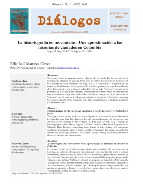 Diálogos en movimiento