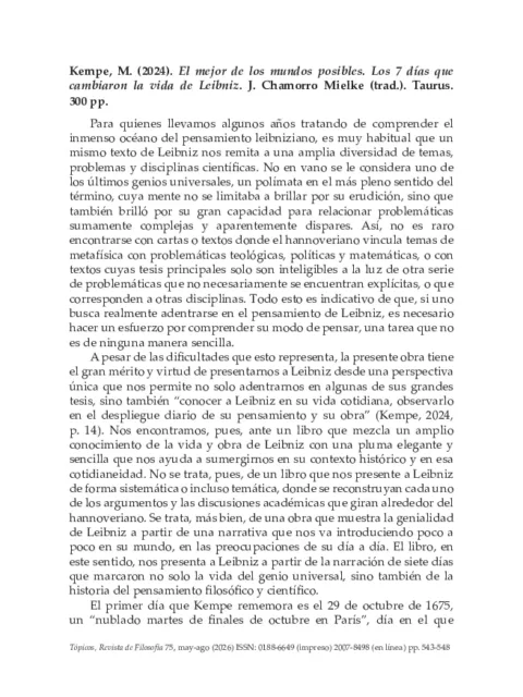 El cuerpo de los mundos posibles