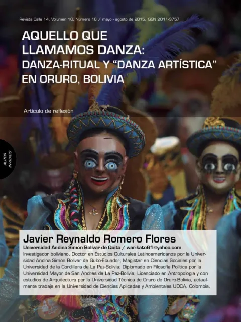 Investigación artística en la danza contemporánea chilena