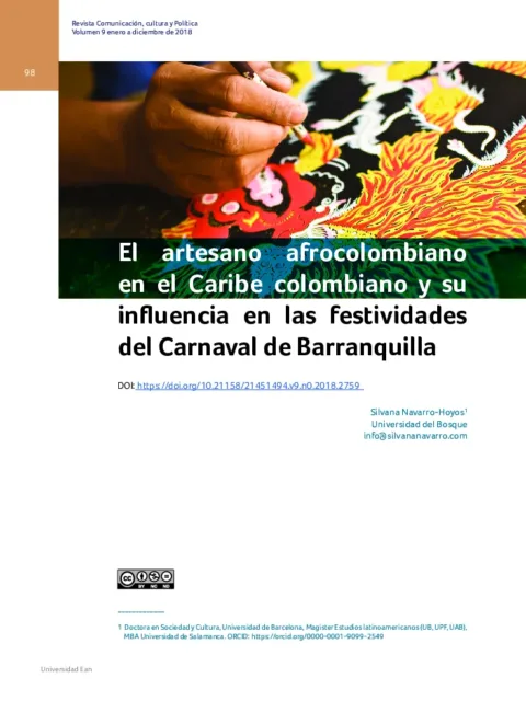 Manifestaciones culturales e identidad en el Caribe colombiano