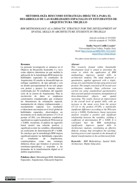 Metodología para el desarrollo de habilidades en bailarines