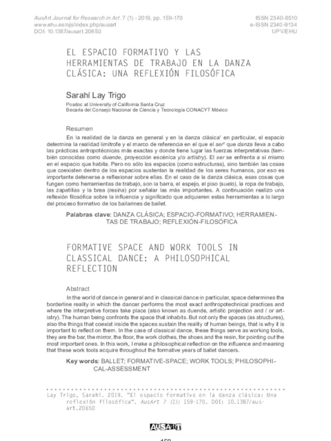 El Pie en la danza clásica