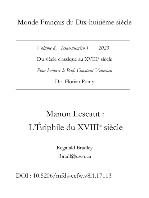 Ballet Manon Lescaut