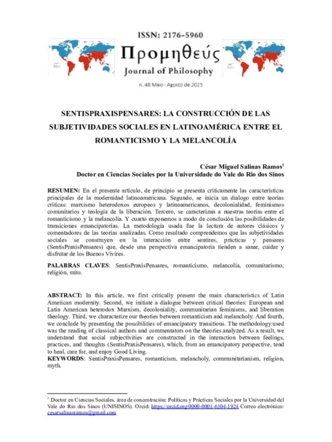 Construcción de subjetividades a través de la experiencia