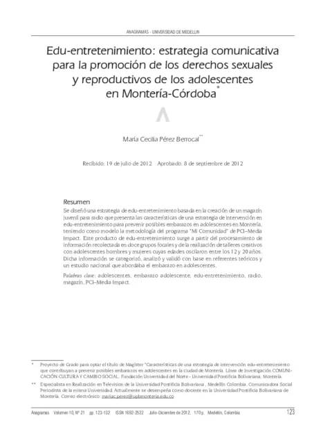 Estrategia comunicativa impresa para la promoción de la danza