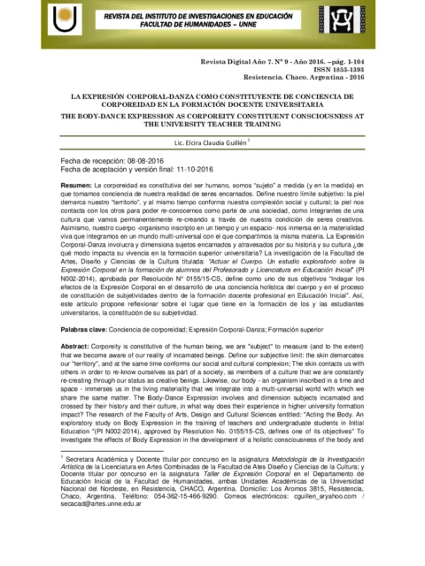 La danza urbana como expresión de las representaciones sociales de corporeidad en la adolescencia