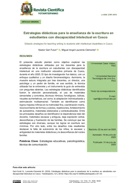 Estrategias didácticas de enseñanza en procesos de formación en danza contemporánea integrada con personas con diversidad funcional