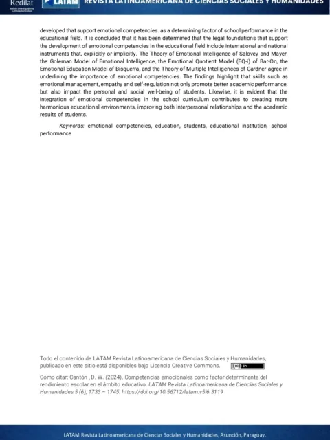 La integración de competencias emocionales