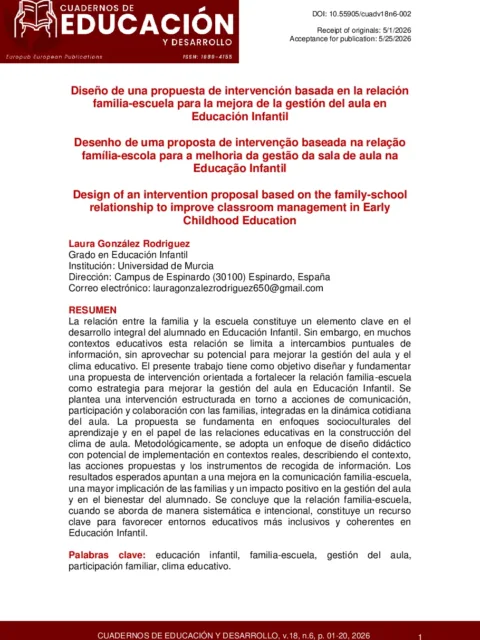 La danza en la etapa de Infantil: las jotas castellanas. Una propuesta de intervención para su desarrollo en el aula de 3 años