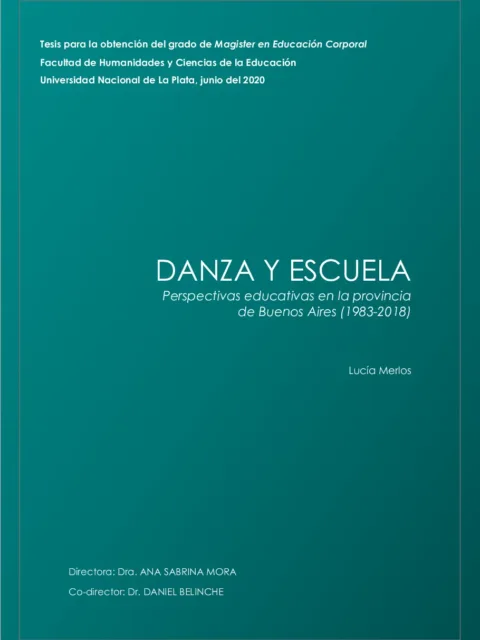Danza y escuela