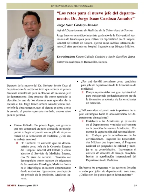 Elogiado el trabajo del Dr. Amador Cernuda