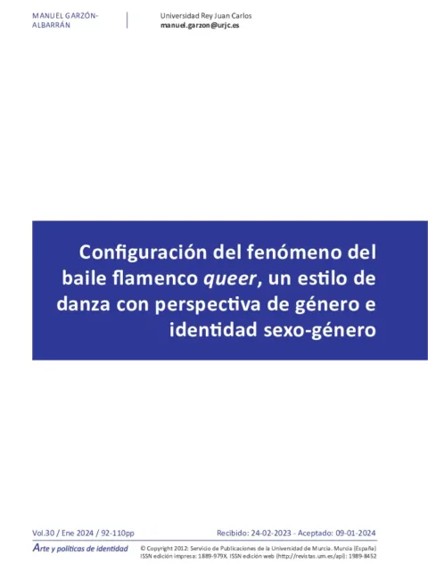 Por una divulgación científica del flamenco: retos y propuestas de actuación (con paseíllos de danza y lances de tauroflamencología)