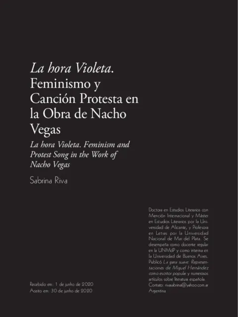 Raíces y feminismo: la danza ontológica de Violeta Borruel