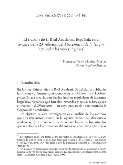 Las voces de la danza en la 23.ª edición del Diccionario de la lengua española: un recurso didáctico en las enseñanzas de ámbito artístico.