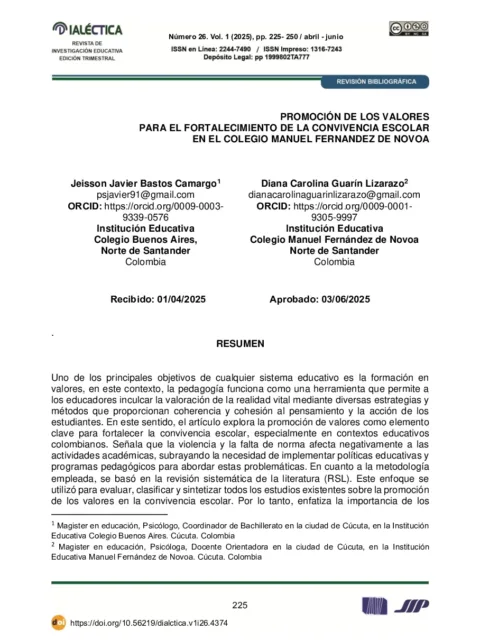 La danza como medio para la convivencia en el preescolar del Colegio Francisco Javier Matiz.
