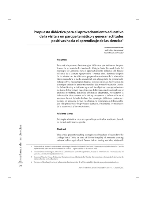 La danza : elemento educativo para la generación de actitudes positivas