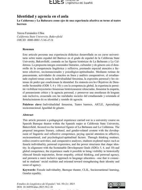 Danzar el plural: hacia una experiencia afectiva y colaborativa de la danza como disciplina