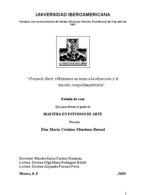 Proyecto Bará