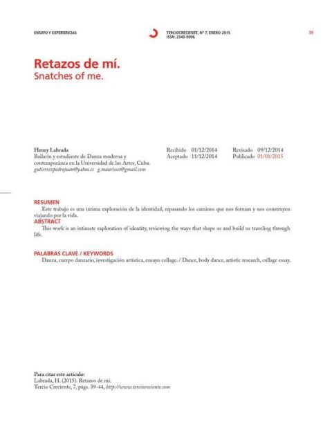 Retazos de mí