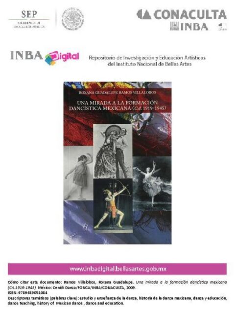 Una mirada a la formación dancística mexicana