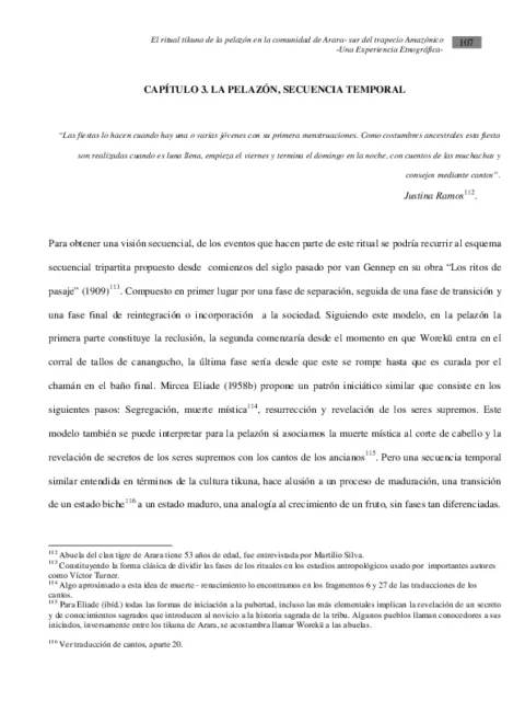 El ritual tikuna de la pelazón en la comunidad de Arara, sur del trapecio amazónico : una experiencia etnográfica
